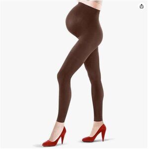 Spanx Assets Maternity - Marvelous Mama Leggings - Brown (3/C) NWT